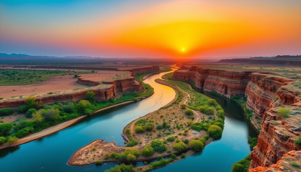 Awash River in Awash National Park