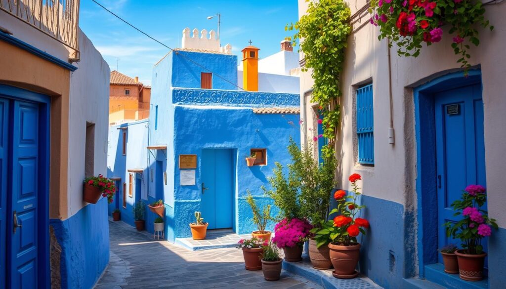 Chefchaouen's blue streets