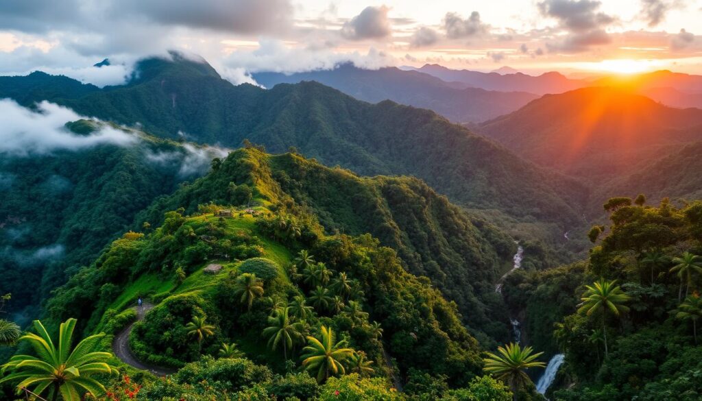 Panama hiking