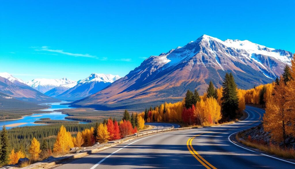 Scenic routes in Canada