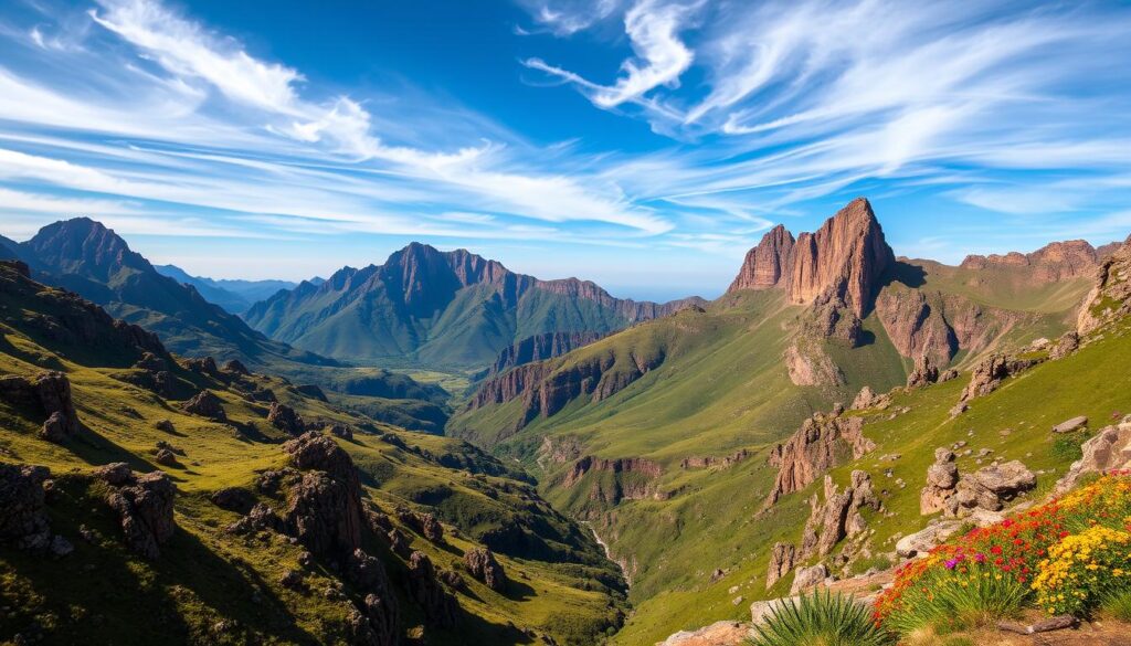 Simien Mountains landscape