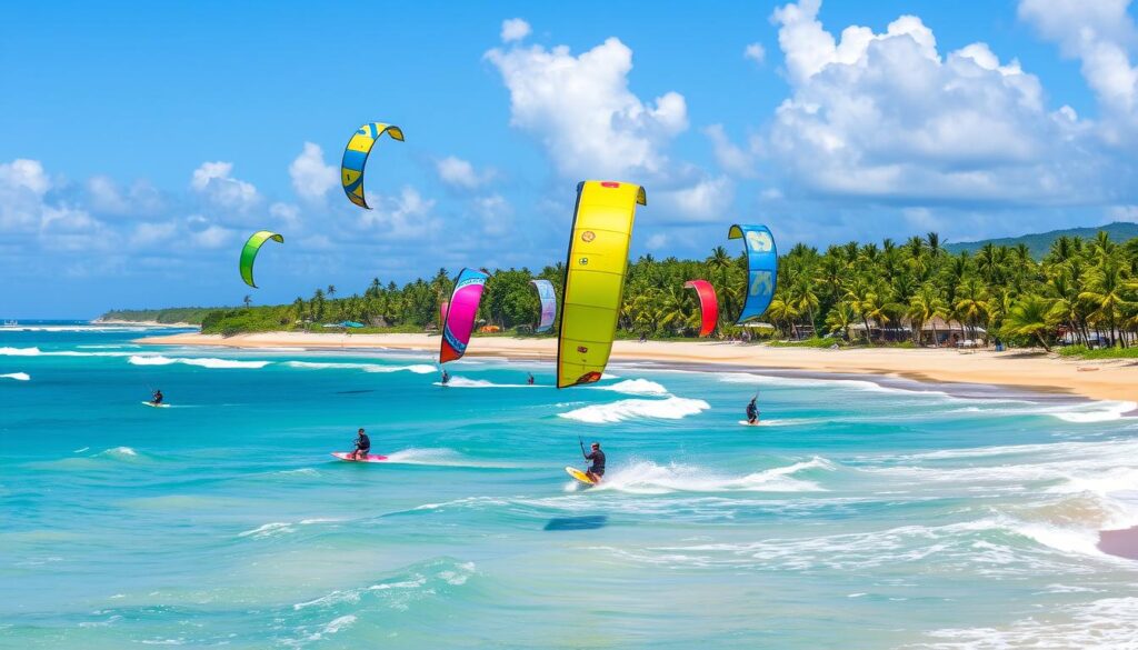 kiteboarding in cabarete